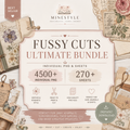 4500+ Vintage Fussy Cuts Bundle – Floral Ephemera, Junk Journal & Scrapbooking Printables