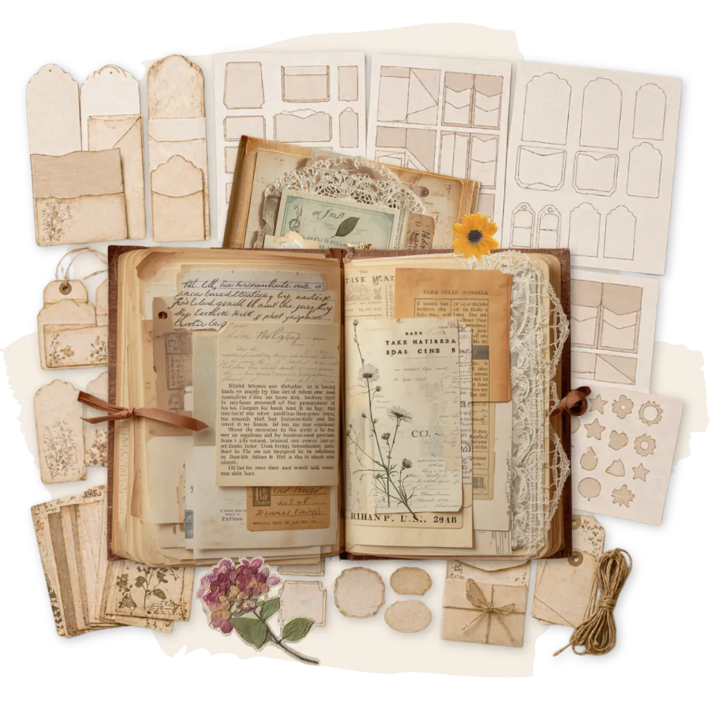 Junk Journal Mega Kit